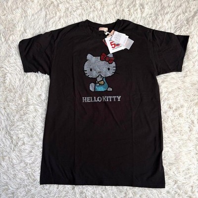 Brand new Hello Kitty RESEXXY long-length T-shirt dress, black.