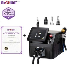 Pro 2IN1 755nm 808nm 1064nm Diode Laser Hair Removal Pico Tattoo ND YAG Machine