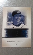 Victor Martinez Indians 2005 Skybox Autographics Future Signs WHITE PROOF ODD