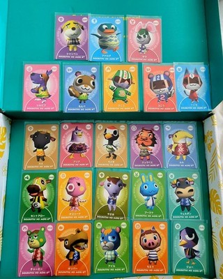 Animal Crossing e+ cards E-reader plus Karten Nintendo Game Cube Japan