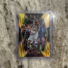 2021-22 Select Sandro Mamukelashvili RC GOLD FLASH /10   Rookie
