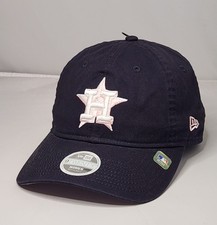 Women's Houston Astros '47 Brand Clean Up Adjustable Hat Pink Logo