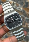 Vintage Seiko 5 Automatic Black Dail 6309-523A, Men's watch,