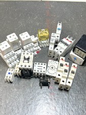 Lot of new and used abb allen bradley  fuji breakers relays electrical surplus l