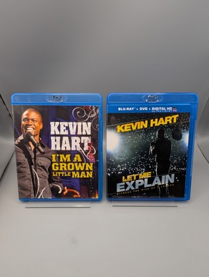 Kevin Hart Blu Ray I'm A Grown Little Man & Let Me Explain