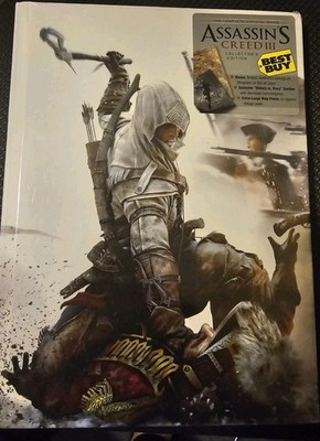 Assassin's Creed III Complete Official Guide Collectors Ed Hardcover Book w/ Map