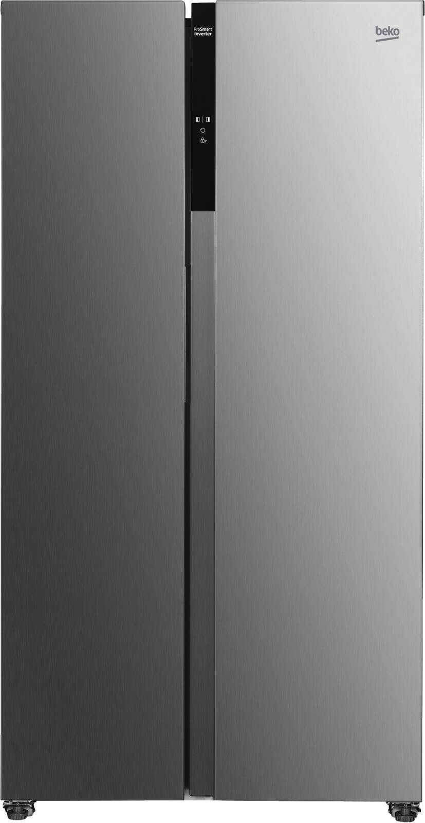 Beko Side by Side GNO5324XPN Kühlschrank Inox 532 l gesamt NoF...