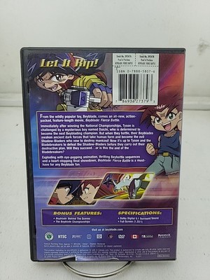 Beyblade: Fierce Battle (DVD, 2005) Animation Free Fast Shipping