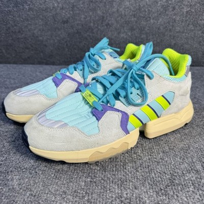 EF4343 Adidas Men's ZX Torsion Clear Aqua Fashion Sneakers Size 11.5