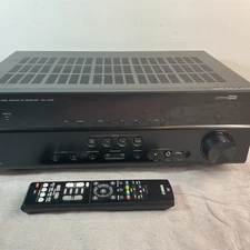 Yamaha RX-V375 5.1 Ch HDMI Home Theater Surround Receiver Stereo + Remote Bundle