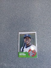 Cameron Maybin Signed In Person 2012 Topps Heritage Padres Card A16