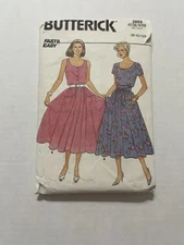 Butterick Sewing Pattern 3869 Fast & Easy Dress 8-12 Cut