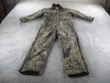 Vintage Duxbak Coveralls Mens Large Camo Insulated Quilted Hunting USA 90s