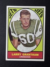 1967 Topps Football Larry Grantham New York Jets #93