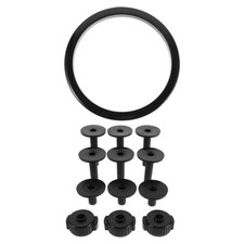 1 Set Cymbal Sleeves:Plastic Drum Cymbal Accessories - Easy To Adapt For