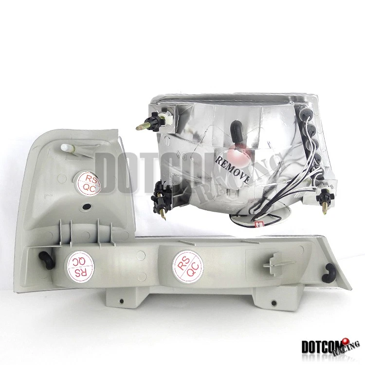 Fit Ford 98-00 Ranger LED Head Lights+Corner w/ Bumper Lamps Lights Pair - Изображение 2 из 4