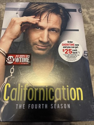 Californication: the Fourth Season (DVD, 2011) New Sealed Showtime Duchovny Show