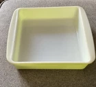 VTG PYREX Key Lime Green Square Baking Dish #222 8x8”