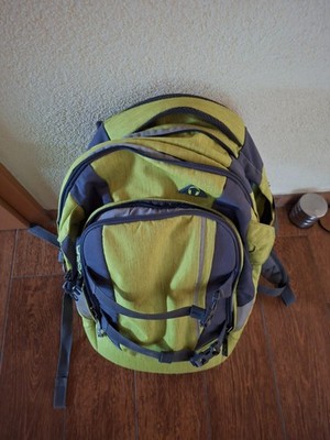 SATCH Schulrucksack limited edition lime/grau 30l