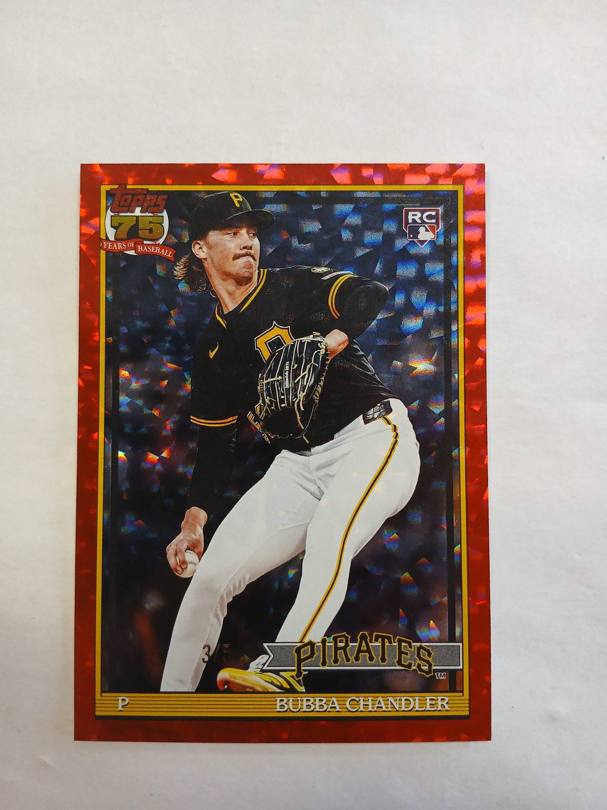 2026 Topps 1991 Bubba Chandler Red Diamond Rookie #/5