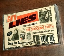 GN'R Lies - Guns N' Roses Cassette 1988 Geffen Records 