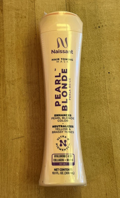 Naissant Hair Toning Mask, Pearl Blonde, 10.1 Fl. Oz., NEW/ SEALED, EXP: 06/2028