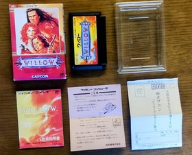 Willow Famicom FC Complete in Box CIB Tested NTSC-J Japan CAPCOM