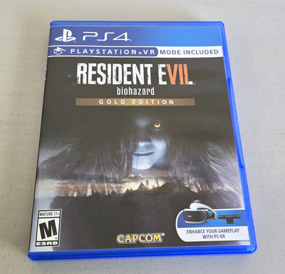 PS4 Resident Evil Biohazard Gold Collection Complete Excellent