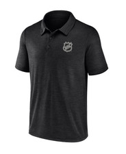 NHL Hockey Licensed Fanatics Shield Grey Polo SMALL