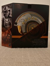 Star Wars The Black Series TRAPPER WOLF Premium Electronic Helmet - NEW