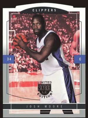 2003-04 SkyBox LE #129 Josh Moore #/399 SN,RC