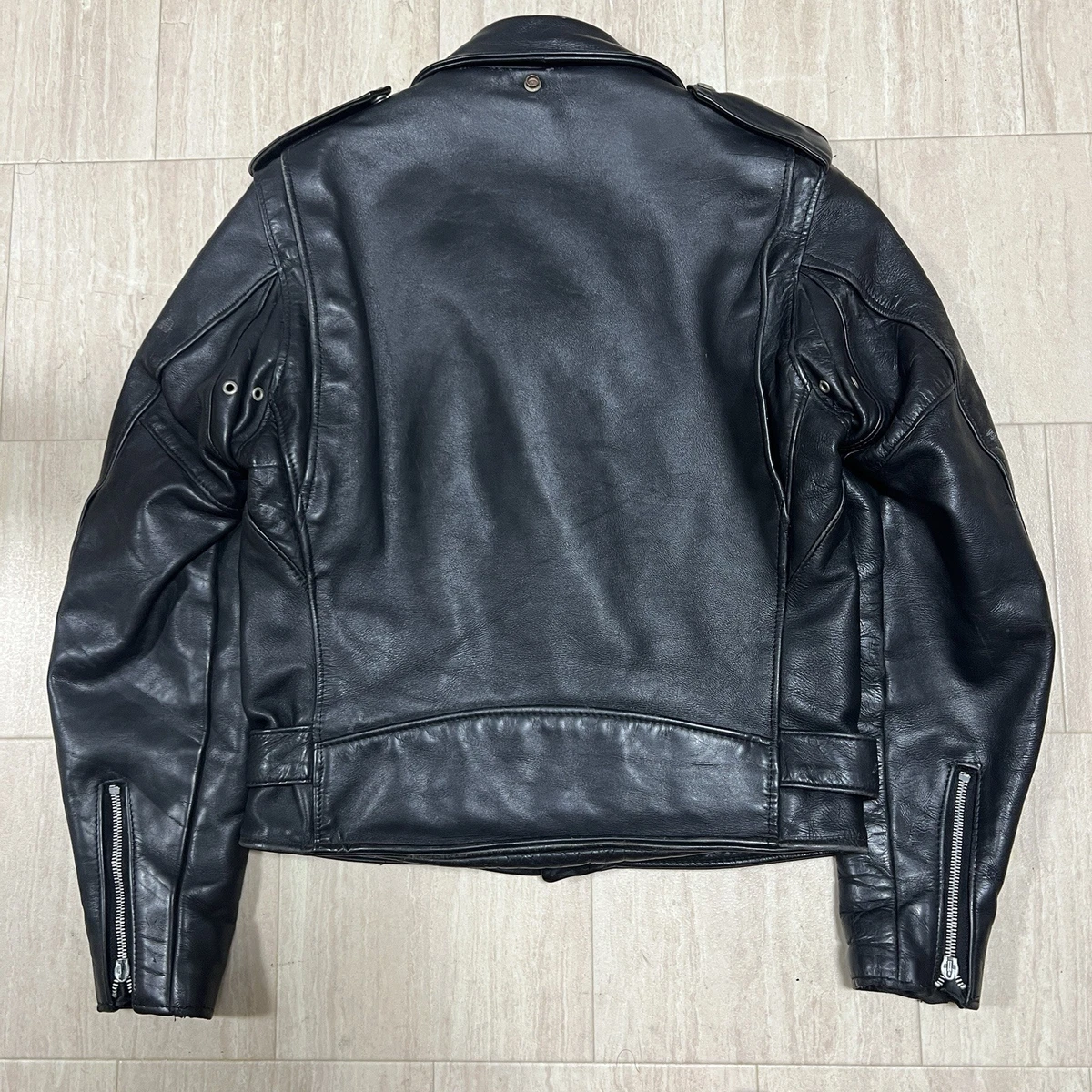 Schott 618 36 perfecto doble cuero de dirección chaqueta moto 641 613 118