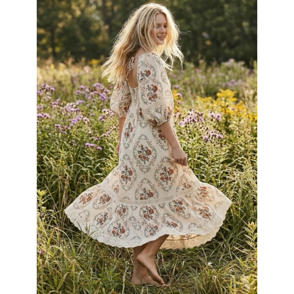 Free People White Lace Dresses for Women for sale - eBay