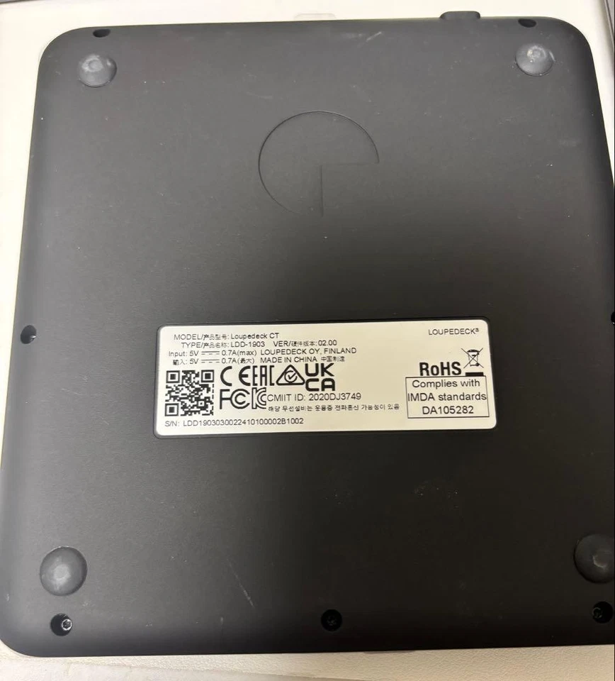 Loupedeck CT LDD-1903 LCD Editing Tool Keypad Video Photo Music Production Used - Image 3 of 4