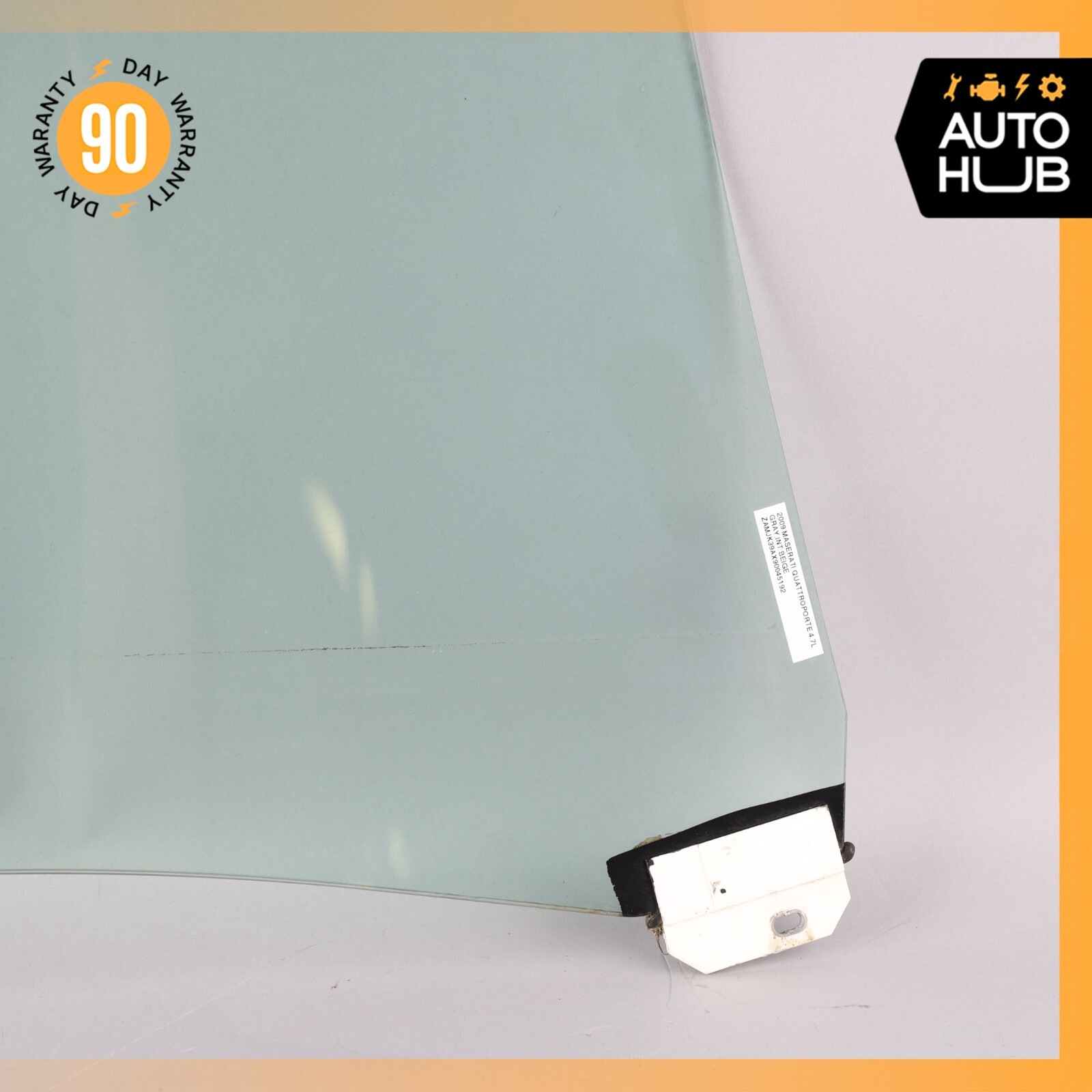 03-13 Maserati Quattroporte M139 S Rear Left Side Door Window Glass OEM 50k