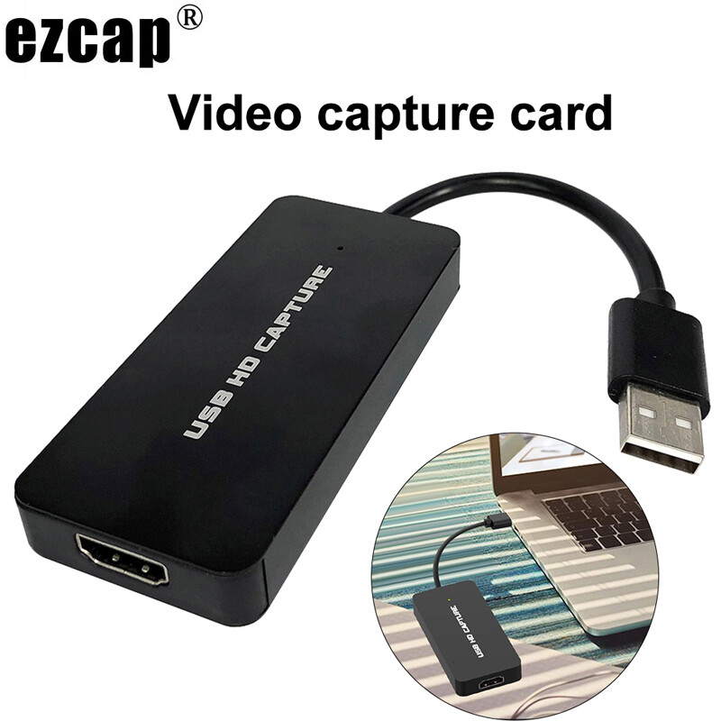 Ezcap USB HDMI Game Capture Card Phone PC Video Recording Box Live  Streaming