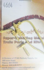 Precision Scale O #4664 Injector, Large, Non-Lifting, Nathan Type (Brass Casting