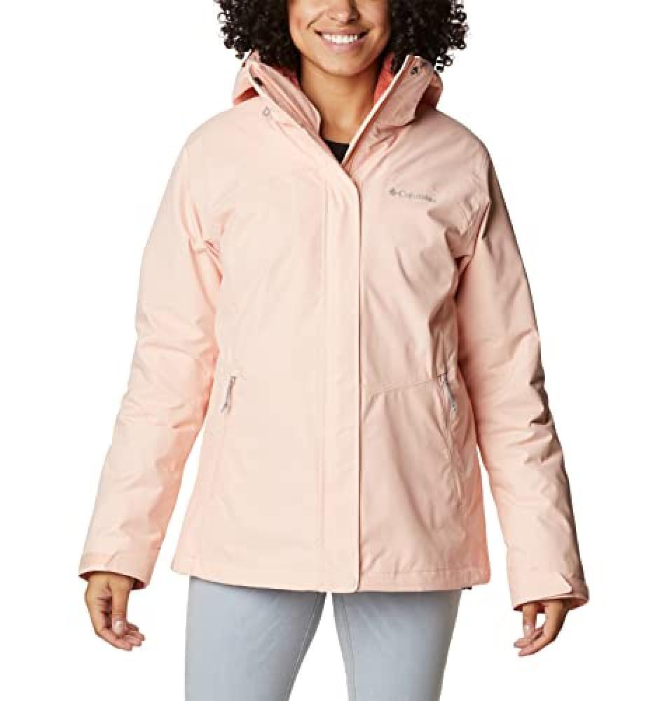 (TG. L) Columbia Bugaboo II Fleece Interchange Jacket Giacca Invernale 3 In 1 pe
