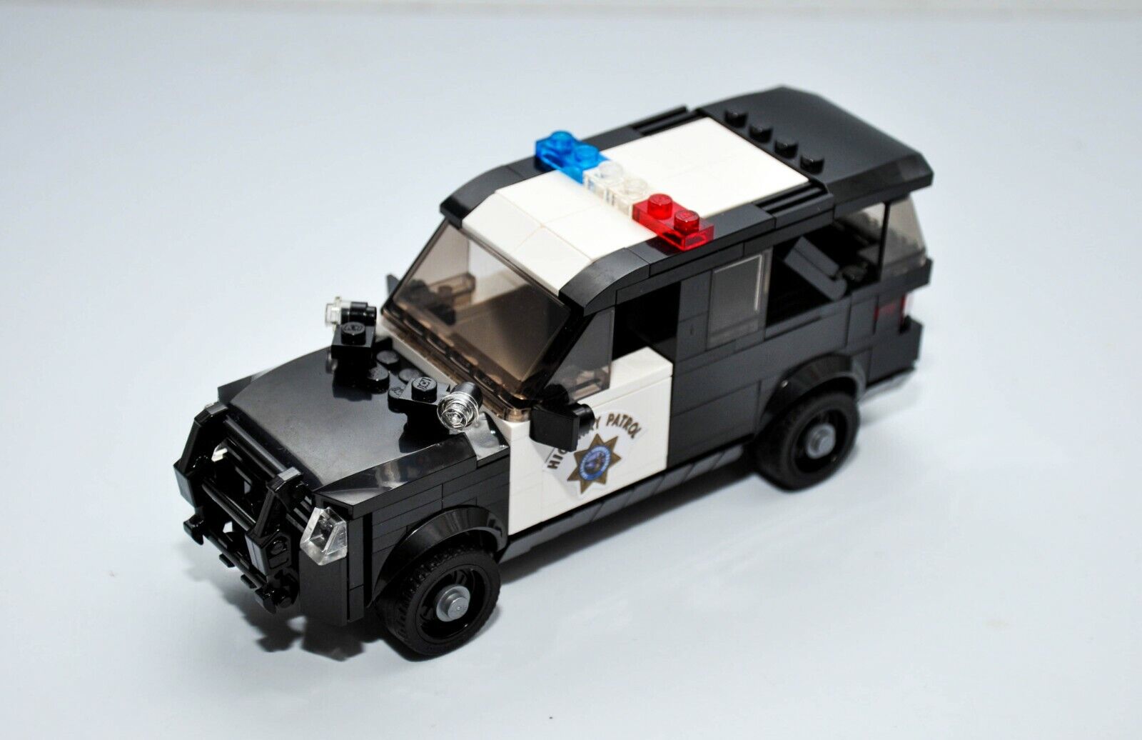 Custom Police Interceptor Utility Miami Dade White Compatible with LEGO®  Bricks