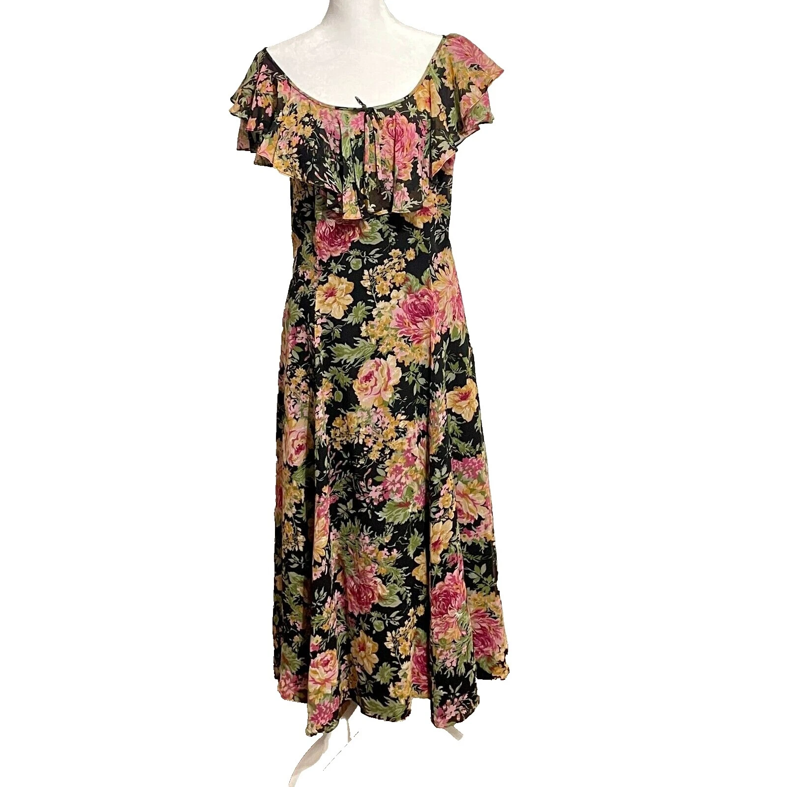 Vestido Casual Maxi Laura Ashley para Mujeres