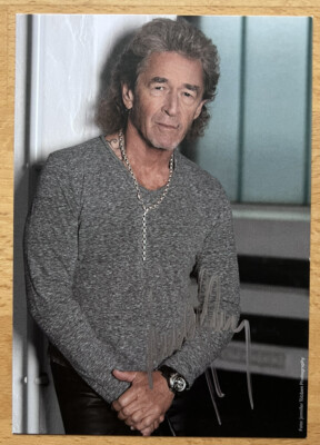 Peter Maffay AK Das Duett-Album 2021 Autogrammkarte original handsigniert
