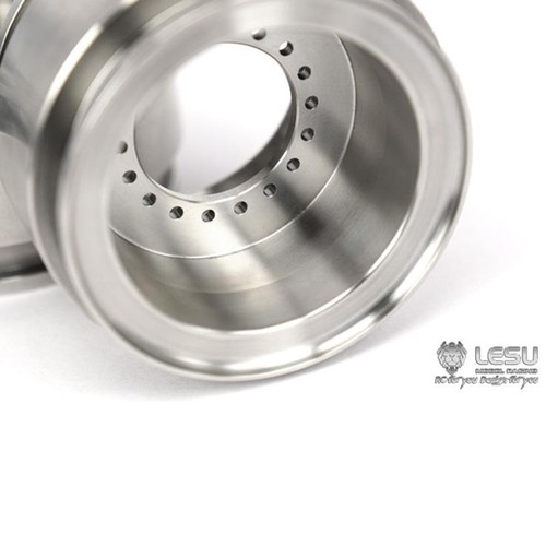 LESU Wheel Hubs Metal for 1/15 RC Loader Model Truck Tamiye DIY Cars Spare Parts - Picture 7 of 8