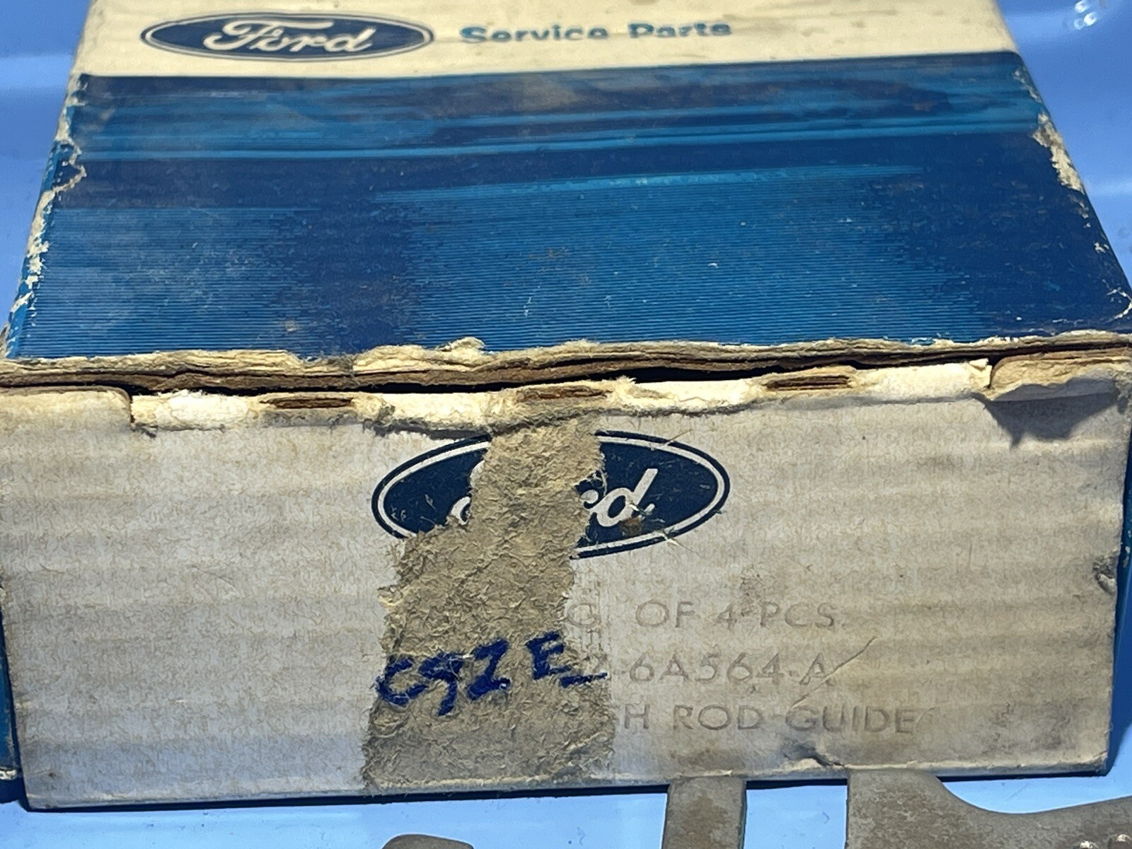 NOS 6970 BOSS 302 PUSH ROD GUIDE PLATES C9ZZ6A564A OEM obsolete Ford