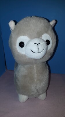 Adorable Beige Llama Alpaca Plush 11'' Stuffed Animal Sun Point Co.
