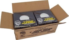 500 7" COLORED Black Polylined Record Inner Sleeves Vinyl ARCHIVAL 07IABK