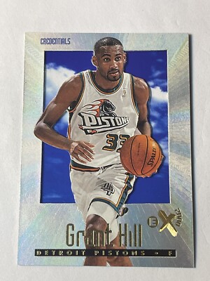 Rare! 1996-97 Skybox E-X2000 Grant Hill #19 Credentials 457/499 