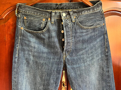 Levis 501 Selvedge Jeans with big E 34X33 | eBay