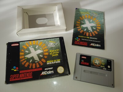 Revolution X  SNES  OVP / CIB / PAL 