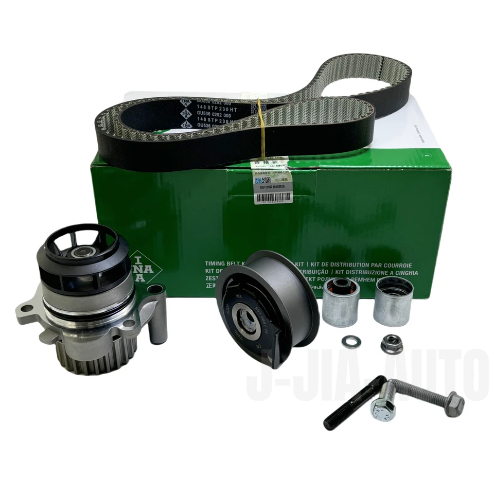 Timing Belt Water Pump Set For Audi A3 A4 TT VW Jetta Golf Passat 06F198119A Foto 4 de 4