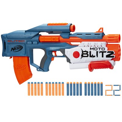 Nerf Gun Elite 2.0 Motoblitz CS-10  - F5872EU4 Blaster inkl. 22 Nerf Darts